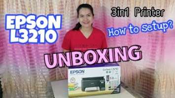 EPSON L3210 | HOW TO SET UP