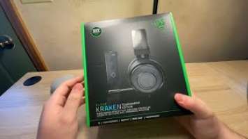 UNBOXING RAZER KRAKEN TOURNAMENT EDITION BLACK!