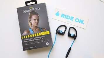 Jabra Sport Pace - Wireless Bluetooth Headphones for Indoor Cycling