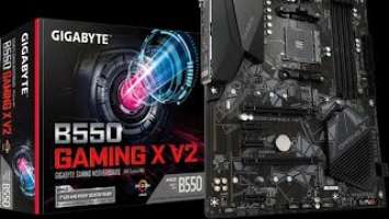 Gigabyte B550 Gaming X V2 - Motherboard Unboxing and Overview