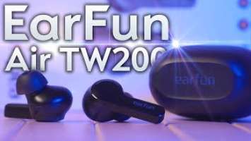 Беспроводные наушники EarFun Air TW200 - 4 ЧАСА АВТОНОМНОСТИ и ХОРОШИЙ ЗВУК