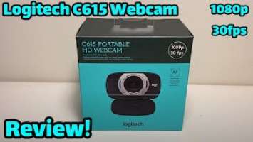 Logitech C615 Webcam Review! (1080p)