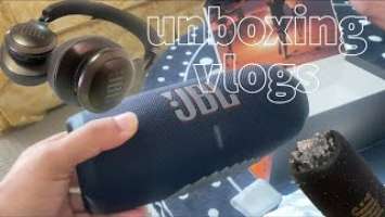 Crazy Experiment!! | Unboxing of JBL LIVE 660NC Headphone / JBL CHARGE5 Speaker