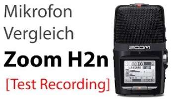 Mikrofon Test: Zoom H2n vs. Zalman ZM-Mic1