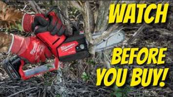 Milwaukee HATCHET Chainsaw REVIEW