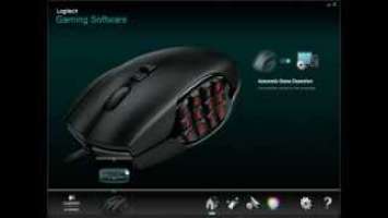 Logitech G600 MMO Gaming Mouse Software / Drivers