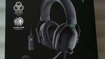 razer BLACKSHARK v2 РАСПАКОВКА новых наушников #shorts