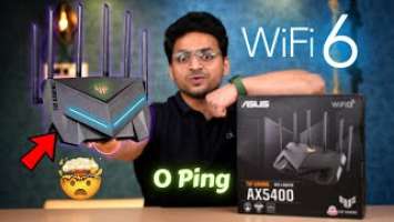 Asus RGB WiFi 6 Gaming Router | Best Mobile Gaming Router ⚡️| TUF Gaming AX5400 Router