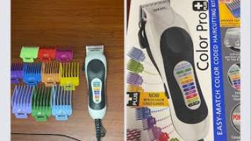 WAHL Color Pro Plus -color coded guards Unboxing