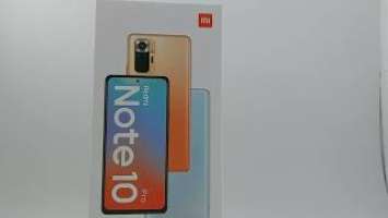 Unboxing the Xiaomi Redmi Note 10 pro