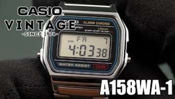 CASIO A158WA-1 Vintage