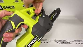 RY18CS20A Elettrosega Ryobi a batteria unboxing - Prodottiferramenta.it