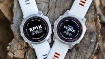 Garmin Fenix 7 PRO and Epix PRO In-Depth Review! - More Flashlights, More Sizes, More Features!