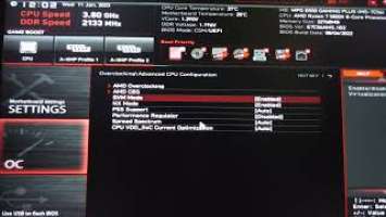 How To Enable virtualization SVM Mode on Window 10 msi mpg b550 gaming plus