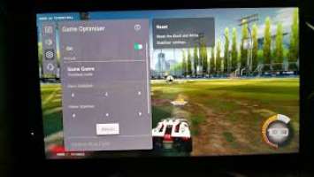 LG 75QNED996PB Game Optimizer testing