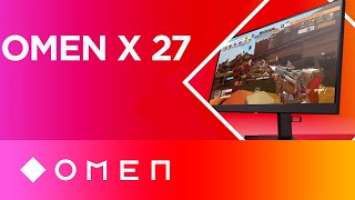 Faster frames with 240Hz 2K Gaming Monitor | OMEN X 27 Display | OMEN