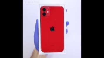iPhone 11 Unboxing (Red) | Quick Unboxing #shorts