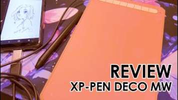 Drawing with a Tablet and a Phone?! - XP PEN Deco MW  REVIEW