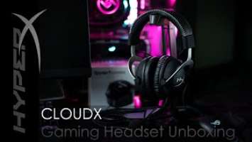 Best Headset for Xbox One- HyperX CloudX Unboxing