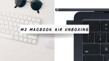 M2 MacBook Air, Magic Mouse 2 & Magic Keyboard Unboxing ASMR | Yeap Vlog