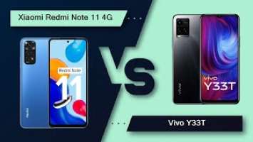 Xiaomi Redmi Note 11 4G Vs Vivo Y33T Comparison #shorts