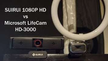 SUIRUI 1080P HD vs Microsoft LifeCam HD-3000 | M4ketech reviews