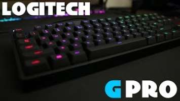 Logitech G Pro Keyboard Hands on Review