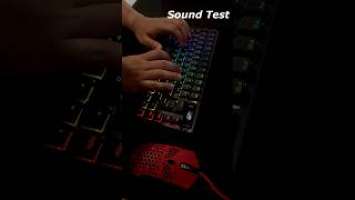 Asus ROG Azoth Keyboard Quick Unboxing and Sound test #shorts #asus #keyboard #asmr #unboxing