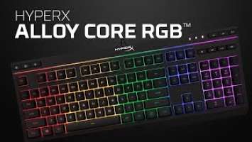 Hyperx Alloy Core Keyboard Review