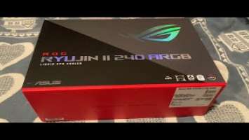 Quick unboxing of the Asus ROG Ryujin II 240 ARGB Liquid AM5 CPU Cooler