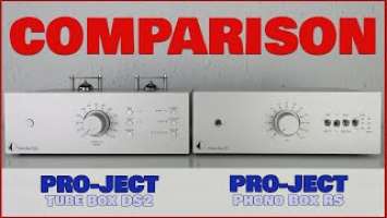 Phono Preamp Comparison - Pro-Ject Phono Box RS vs Pro-Ject Tube Box DS2 - Blind Test - Vinyl