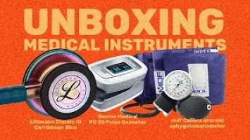 unboxing medical instruments | Littmann Classic III, Beurer PO 30, mdf Calibra sphygmomanometer