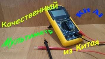 Мультиметр DT9205A из китая.  Обзор