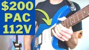 My SECOND FAVORITE cheap electric guitar: Yamaha Pacifica PAC112V "Stratocaster style" review & demo