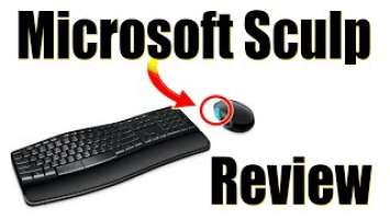 microsoft comfort sculpt keyboard & mouse review, completely random review