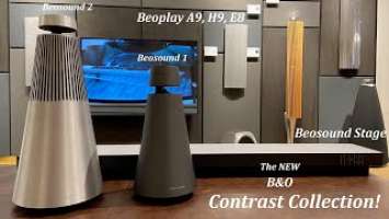 NEW B&O Beosound Stage, Shape, Beosound 1 and 2, A9, Beoplay H9 Contrast Collection New E8's in 4K