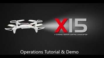 SYMA X15 Operation Tutorial