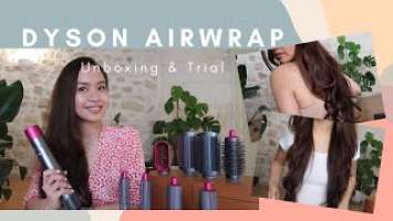 UNBOXING AND TRIAL OF DYSON AIRWRAP | amazingkatrinajane