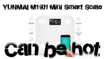 Конкурент Xiaomi Mi Smart Scale умные весы Yunmai  smart scale mini