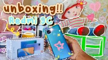 ~unboxing redmi 9c  aesthetic phone ¤