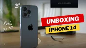 Iphone 14 unboxing trailer || 128 GB || Blue