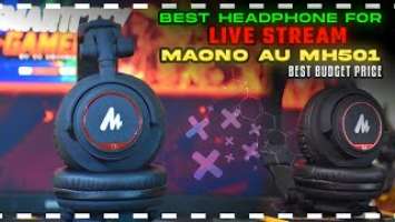 Perfect Headphone For Youtuvbe Live Streams  MAONO AU MH501 UNBOXING, REVIEW || SMARTCITY GAMERS