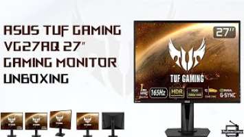 Unboxing | ASUS TUF Gaming VG27AQ HDR Gaming Monitor | VG27AQ 27” | WQHD (2560x1440)