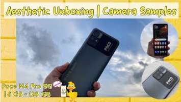 Poco M4 Pro 5G - AESTHETIC UNBOXING | Camera Samples ✨| 6GB 128GB |