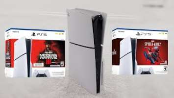 Time to Upgrade?! Sony Playstation 5 "Slim" Unboxing MW3 & Spiderman 2 Bundle Available Now