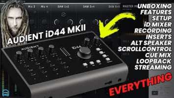 Audient iD44 MKII Audio Interface - EVERYTHING YOU WANT TO KNOW