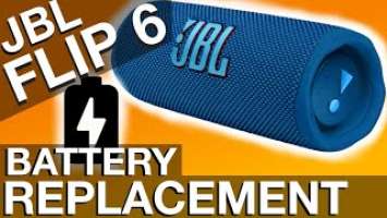 Battery Replacement for JBL FLIP 6 Bluetooth Speakers (How to instructions)