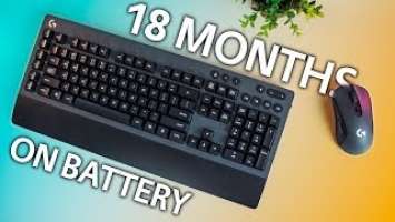 Logitech G603 & G613 Wireless Keyboard & Mouse - 18 MONTHS of Battery Life?