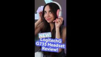 ✨new! LogitechG G735 headset review! #shorts #gaming