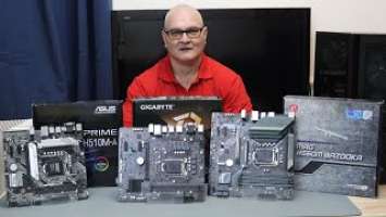 Motherboard shoot out Asus Prime H510M A vs Gigabyte H510MS2H vs MSI B560M Mag Bazooka.